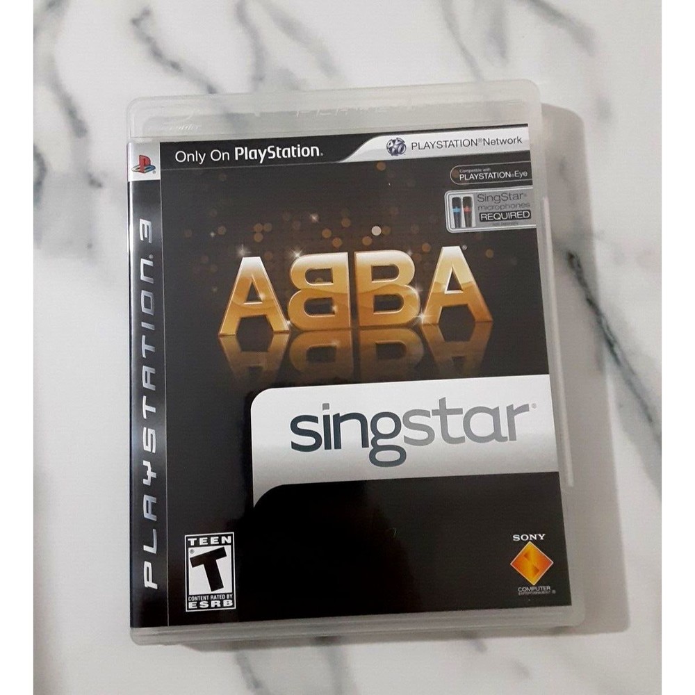 Sony Playstation 3 PS3 Singstar ABBA Game 2008 London Studio Tested Mamma Mia!